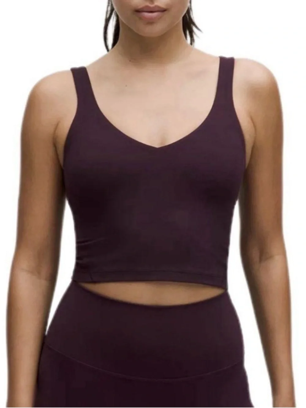 Lululemon Align Tank Black Plum